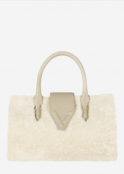 Мягкая сумка-тоут Vikele Studio Affair Furry со съемным ремнем, фото